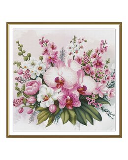 Broderikit Billede Orkidéparadis - Nova Sloboda