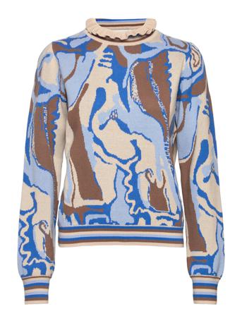 Alda Top Villapaita Monivärinen/Kuvioitu Helmstedt