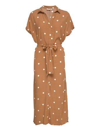 Blancasz Ss Dress Calf Length Brown Saint Tropez