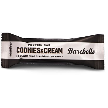 BAREBELLS Bar cookies and cream 55g - Lyreco - Kök och servering - Ätbart - Bars och nötter