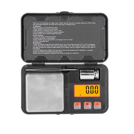200g Mini Portabel Smyckesvåg med LCD-Display och Viktpincett