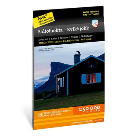 Calazo förlag Saltoluokta – Kvikkjokk 1:50 000 literature OneSize