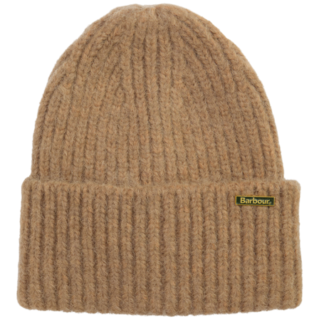 Barbour W's Meryl Beanie Hat Military Brown