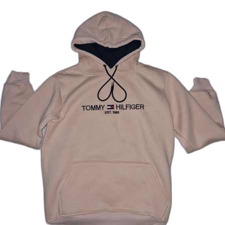 Beige hoodie från Tommy Hilfiger