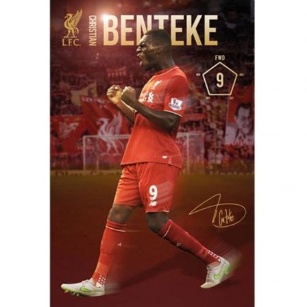 Liverpool Plakat Benteke 40