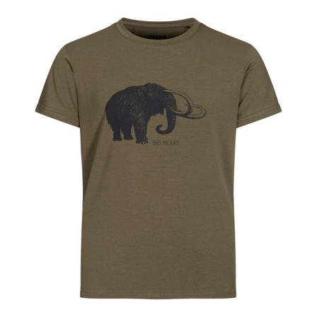 Urberg Tafjord Bamboo Tee Kids Children short-sleeved sweaters Green 146/152