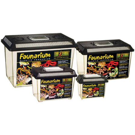 Exoterra - Faunarium Nr 1, 18x11x14cm - Terrarium i plast - Reptil - Terrarium - Transport - ZOO.no