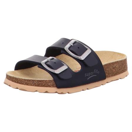Superfit Fussbettpantoffel Kids Children sandals Blue 36