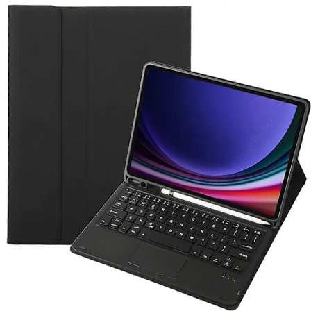 Type C A710B-A För Samsung Galaxy Tab S9 FE X510/X516 TPU-fodral med Touchpad Bluetooth-tangentbord