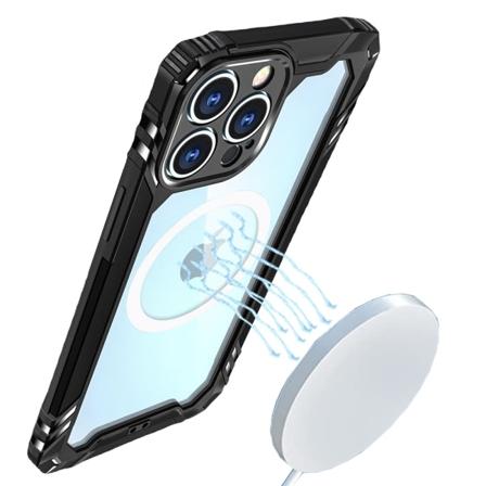 TG iPhone 12 Pro Max - Deksel Svart