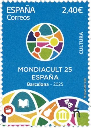 Spanien - Mondiacult 2025 - Postfrisk frimærke
