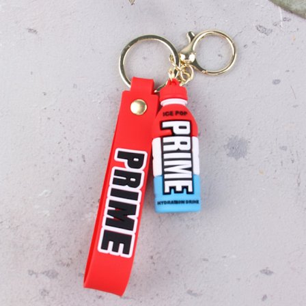 FASHION PRIME DRINK Gummine Wish och Flaska Nyckelringar Flerfärgad