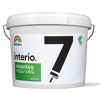 Beckers Interio 7 Väggfärg matt S 0500 N, Färg & tapeter