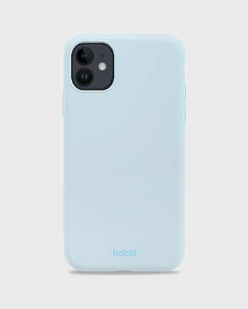 HOLDIT Silicone Case iPhone Mineral Blue 11/XR, Tøj & Bolig, Elektronik, Telefon & Mobiltilbehør
