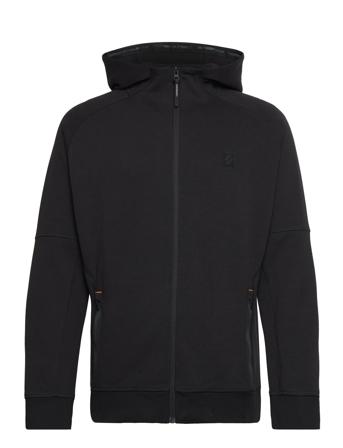 Code Tech Relaxed Zip Hood Hettegenser Genser Svart Superdry*Betinget Tilbud