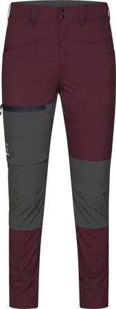 Haglöfs Women's Lite Slim Pant Women hiking trousers Purple 40 Regular