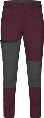 Haglöfs Women's Lite Slim Pant Women hiking trousers Purple 36 Regular