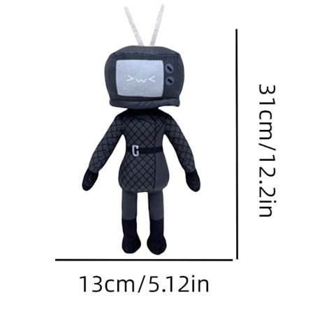 Skibidi toilet plys Legetøj Sjov og underholdende Youtube-karakter perfekt til børn