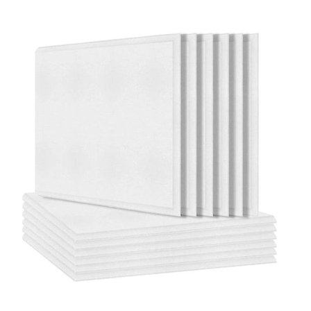 12 stk. Akustikpaneler, lydisolering, skråkantede lydabsorberende paneler, akustikpanel til z