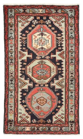 Tapis Hamadan 84X143 (Laine, Perse)