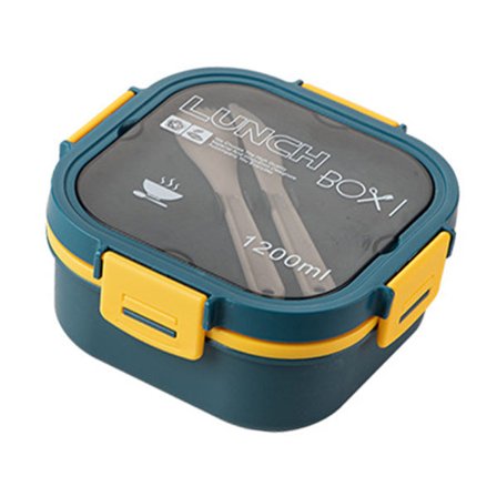 2-kerroksinen muovinen salaattilounasrasia, mikroaaltouunissa turvallinen salaattilounasrasia, kannettava hedelmärasva, kevyt ruokapiknikrasia 