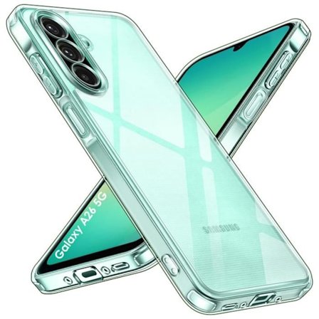 Coque - Phonillico - Samsung Galaxy A26 5G - Silikone Gel TPU - Transparent - Ultra Tynd