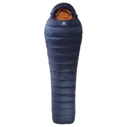 Mountain Equipment Helium 600 Long down sleeping bags Blue Left Zip