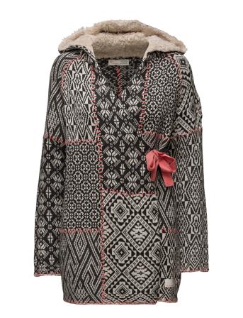 Handycraft Long Cardigan Black ODD MOLLY