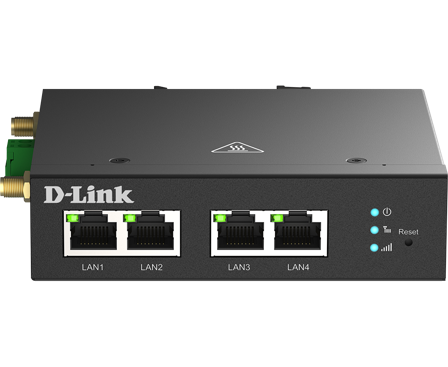 D-LINK 4G Multi-Connect Modem, 4x Fast Ethernet