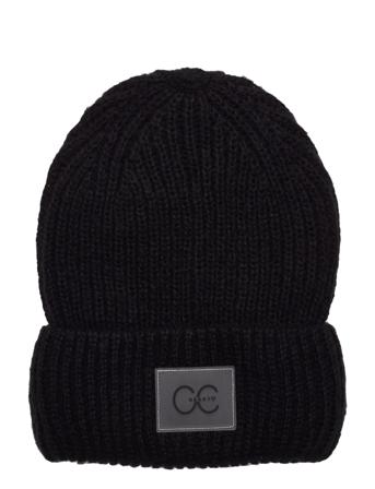 Cc Heart Bella Solid Beanie Black Coster Copenhagen