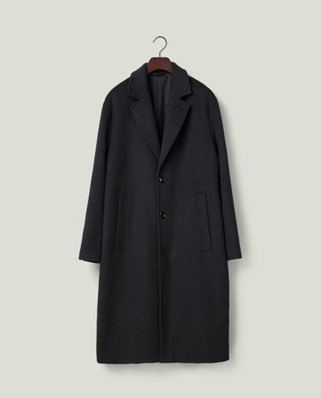 Lexington Wollmantel Dunkelgrau