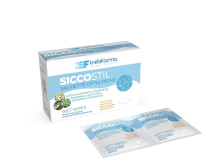 Trebifarma Siccostil Salviette Oftalmiche Sterili Monouso Per