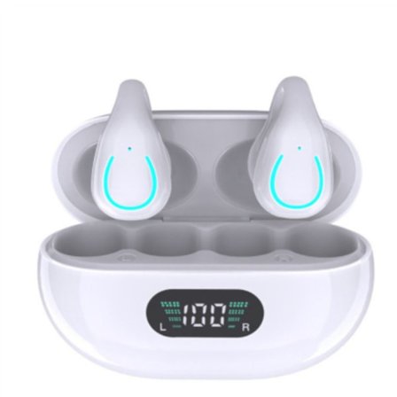 Bone Conduction Ørepropper Bone Conduction Hodetelefoner HVIT