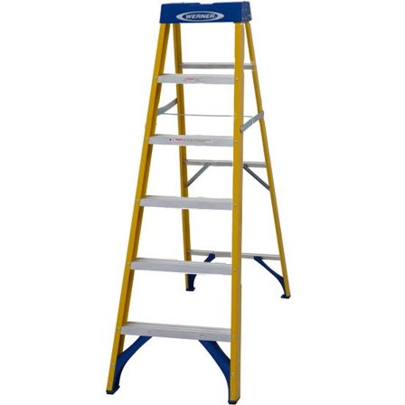 Werner 716 Glassfiberstige 6 trinn, Stiger & stillaser