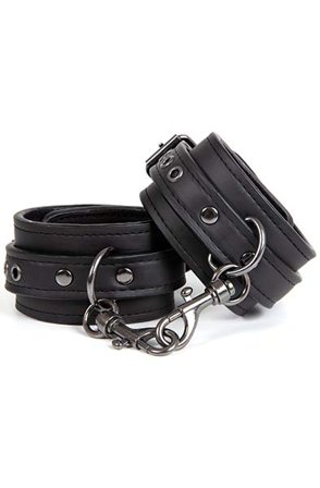 Dark Desire Ankle Cuffs Black - Woome.pl