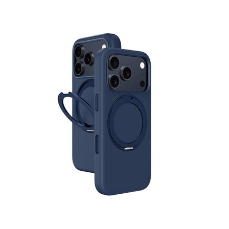 AmazingThing Cloudie iPhone 17 Pro Max-etui med stativ - Blå