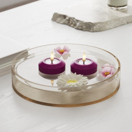 Deluxe Homeart Flytelys LED Fiolett 2pk