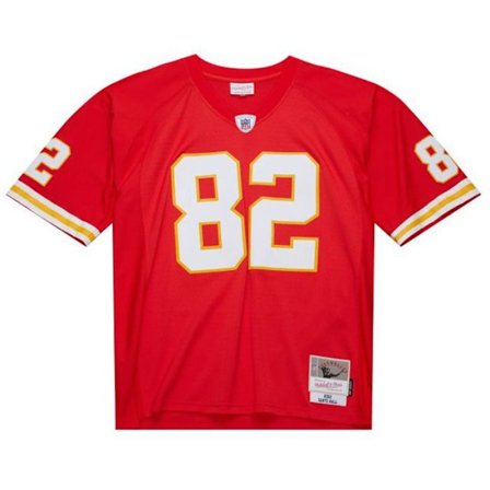 NFL-paita - MITCHELL & NESS - Kansas City Chiefs 2002 - Dante Hall - 100% polyesteria - Punainen