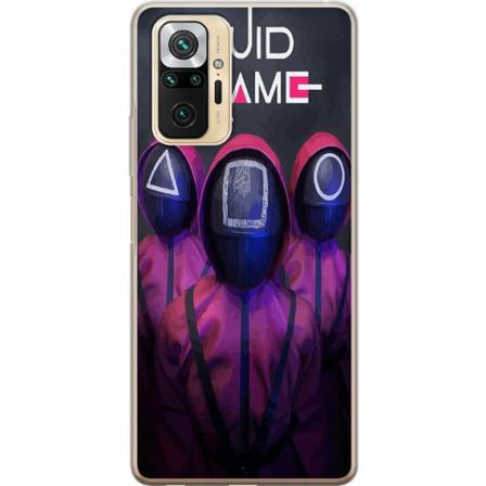 Xiaomi Redmi Note 10 Pro Genomskinligt Skal Squid Game