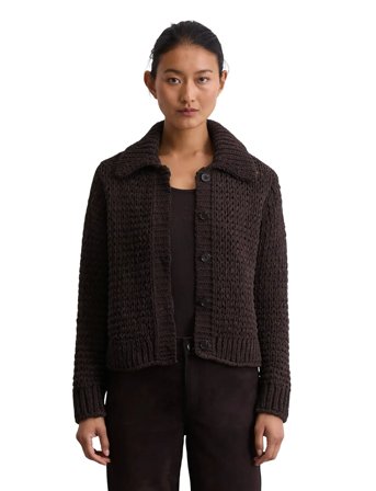 Marc O'Polo Cardigans Long Sleeve - Brown - S