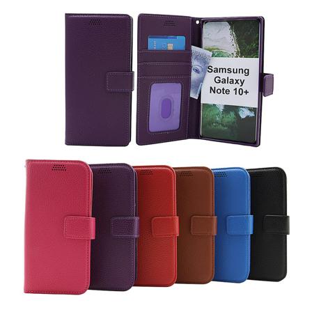 New Standcase Wallet Samsung Galaxy Note 10 Plus (n975f/ds) Brun