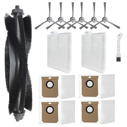 For Clean L60, L60, L50, L50 Støvsuger Reservedeler HEPA Filter Moppeklut Side-/Hovedbørste Tilbehør