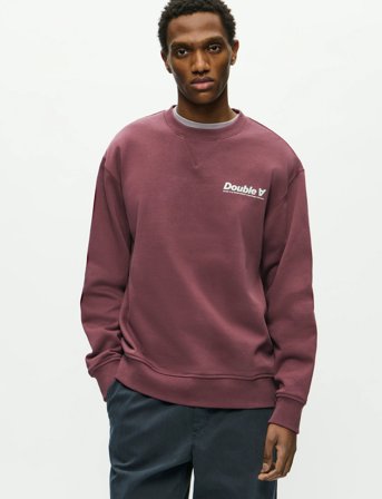 WOOD WOOD Wwjames Crew Neck Aaneue 25219 - Red - XL