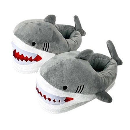 Hajformede bomuldstøfler, bærbare og åndbare, gave til jul, fødselsdag, nytår