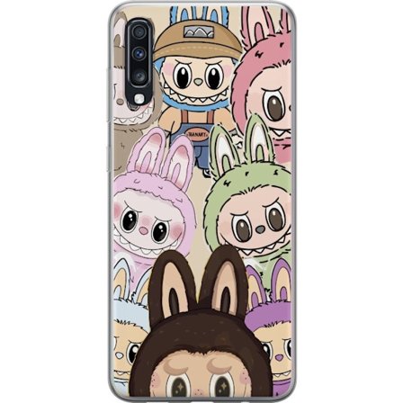 Kompatibel Mobilcover til Samsung Samsung Galaxy A70 The Monster Edition Samlerfigur Anime
