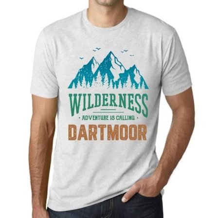 Wild Nature T-shirt herr Adventure Calls Dartmoor – Wilderness, Adventure is Calling Dartmoor – Vintage T-shirt
