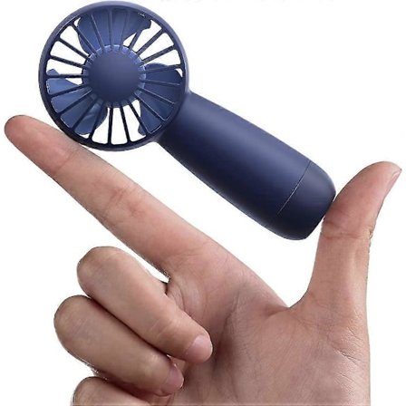 Mini Kannettava Tuuletin, Akulla Toimiva Kannettava Tuuletin Nauhalla, 4800mah, USB Taskutuuletin
