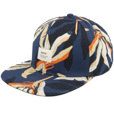 Barts - Blå snapback Keps - Dakou Cap Navy Snapback @ Hatstore