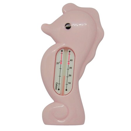 Oopsy Bade Termometer Søhest Rosa, Medicin & Pleje, Badetid, Badetermometre
