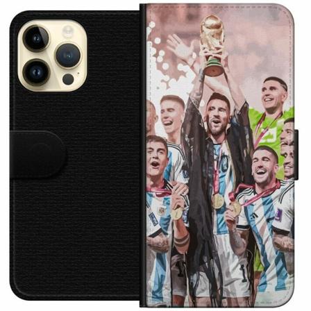 Apple Iphone 14 Pro Max Plånboksfodral Messi